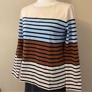 😍 J. Crew nautical striped long sleeve shirt